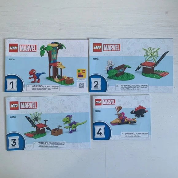 LEGO Marvel 11200 Spidey & Gobby’s Raptor Battle at Tree House HQ - Picture 10 of 11